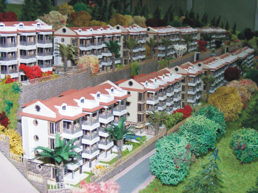 Fethiye Villa Projesi Mimari maket, Maket Ankara, Maket Atölyesi Ankara.